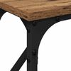 vidaXL Console Table Old Wood 140 x 23 x 75 cm