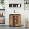 vidaXL Bathroom Cabinet Set TULUM Old Wood 60 x 34 x 63 cm