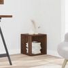 vidaXL Side Table Brown Oak 33x33x34.5 cm Engineered Wood