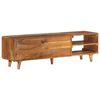 vidaXL TV Cabinet Solid Wood Acacia with Honey Finish 140x30x40 cm