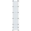 vidaXL Modular Cabinet 18 Compartments White 37x146x180.5 cm
