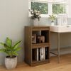 vidaXL Book Cabinet Honey Brown 40x30x71.5 cm Solid Pinewood
