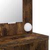 vidaXL Bedroom Dressing Tables Smoked Oak 80 x 39.6 x 135 cm