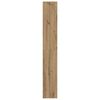 vidaXL Book Cabinet/Room Divider Artisan Oak 40x30x198 cm