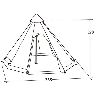 Easy Camp Tent Moonlight Tipi 8-persons