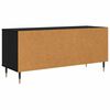 vidaXL TV Cabinet with Drawer Black Oak 100 x 34.5 x 44.5 cm