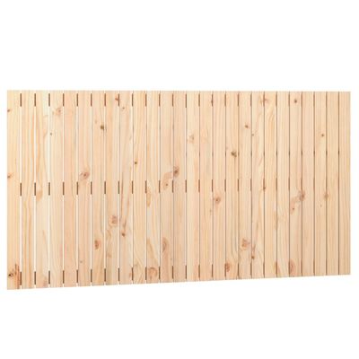vidaXL Wall Headboard 166x3x90 cm Solid Wood Pine
