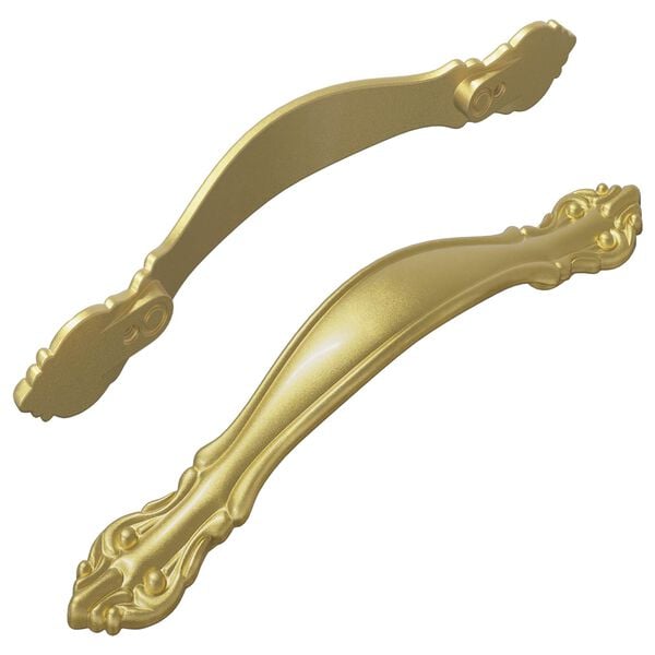 vidaXL Handle 2 pcs Gold M4 x 18 mm Zinc Alloy