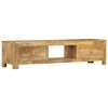 vidaXL TV Cabinet 140x30x32 cm Solid Mango Wood
