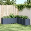 vidaXL Garden Planter Blue Grey 160x160x53 cm PP