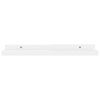 vidaXL Wall Shelves 2 pcs High Gloss White 40x9x3 cm