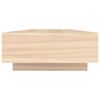 vidaXL Monitor Stand 100x27x14 cm Solid Wood Pine