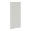 vidaXL Pleated Blind Light Grey 90x200 cm Fabric Width 89.4 cm Polyester
