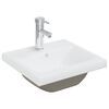 vidaXL Bathroom Furniture Set White Engineered Wood