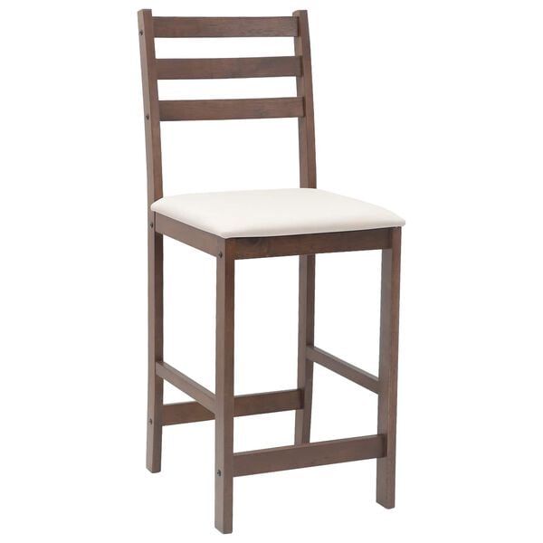 vidaXL Dining Chairs 2 pcs Light Brown 40 x 47.5 x 99.5 cm