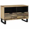 vidaXL TV Units with Drawer Brown 70 x 33 x 46 cm Engineered wood