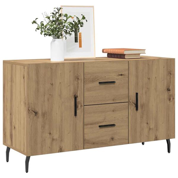 vidaXL Sideboard Artisian Oak 100x36x60 cm Engineered Wood