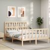 vidaXL Bed Frame without Mattress 120x200 cm Solid Wood Pine