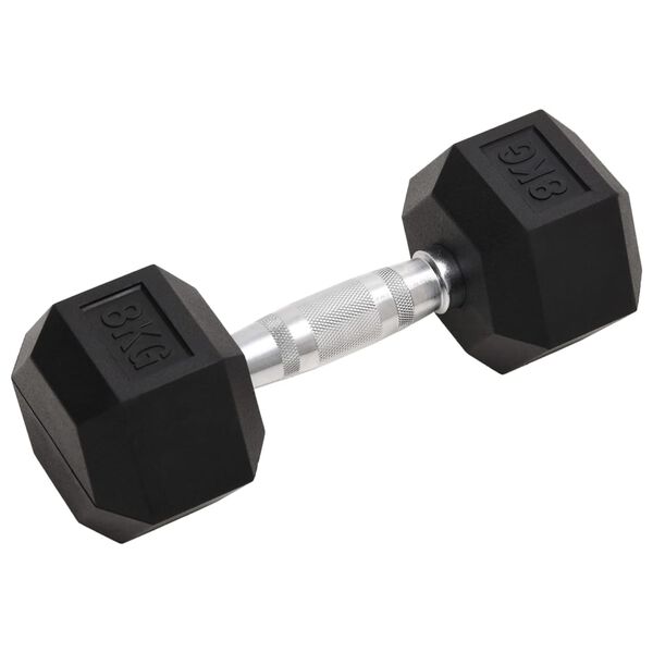 vidaXL Dumbbells 2 pcs 16 kg Total Cast Iron