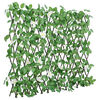 vidaXL Artificial Ivy Trellis Expandable Green 180x60 cm