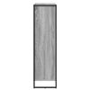 vidaXL Book Cabinet Grey Sonoma 99.5 x 30 x 108.5 cm Engineered Wood