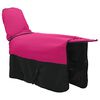 vidaXL Horse Blanket Pink and Black 145 cm Polyester