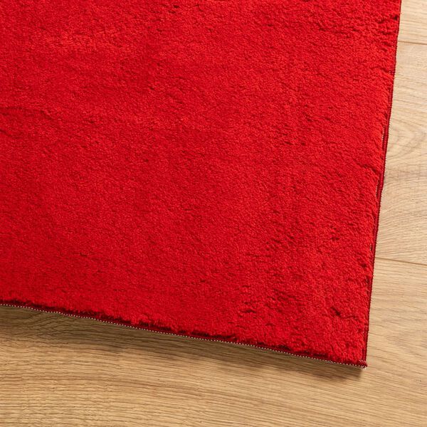 vidaXL Rug HUARTE Short Pile Soft and Washable Red 200x280 cm
