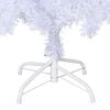vidaXL Artificial Christmas Tree with Stand White 180 cm PVC and Steel