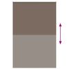 vidaXL Roller Blind Blackout Coffee 155x230 cm Fabric Width 151.6 cm Polyester