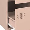 vidaXL Highboard Pink 68x39x101.5 cm Steel