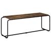 vidaXL TV Stand 113.5 x 35.5 x 42 cm Smoked Oak Engineered Wood