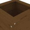 vidaXL Garden Planter Honey Brown 40x40x78 cm Solid Wood Pine