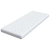 vidaXL Mattress with Coconut Layer White 200 x 80 cm PU Foam