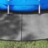 vidaXL Pool Ground Cloth Light Grey &Oslash;500 cm Polyester Geotextile