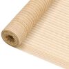 vidaXL Privacy Net Beige 1.5x50 m HDPE 150 g/m²