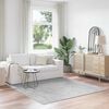 vidaXL Anti-slip Shaggy Rug Grey 200 x 200 cm PP