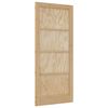 vidaXL Interior Door Natural 86 x 198.5 cm Plywood
