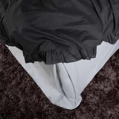 Venture Home Bed Set Levi 220x240 cm Cotton Anthracite