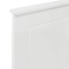 vidaXL Headboard with Headboard Gloss White 100 cm Engineered Wood