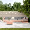 vidaXL 7 Piece Garden Sofa Set Solid Wood Douglas Fir