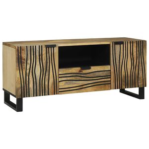 vidaXL TV Units with Drawer Brown 105 x 33 x 46 cm Engineered wood