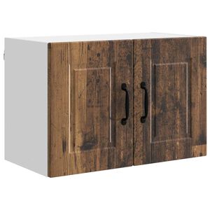 vidaXL Wall Cabinet PORTO Old Wood 60 x 31 x 40 cm Engineered Wood