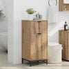 vidaXL Bathroom Cabinet with Drawer Artisan Oak 39.5 x 36 x 88 cm