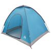 vidaXL Camping Tent with Roof with Air Vent Blue 190 x 140 x 105 cm