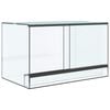 vidaXL Terrarium with Storage Transparent 50 x 30 x 30 cm Glass