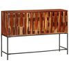 vidaXL Sideboard 110x28x76 cm Solid Wood Acacia