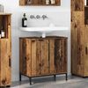 vidaXL Bathroom Sink Cabinet with Storage Old Wood 60.5 x 33.5 x 61 cm