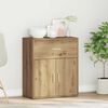 vidaXL Sideboard Artisan Oak 60 x 31 x 70 cm Engineered Wood