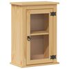 vidaXL Bathroom Wall Cabinet "Corona" 45x27x64,5 cm Solid Wood Pine