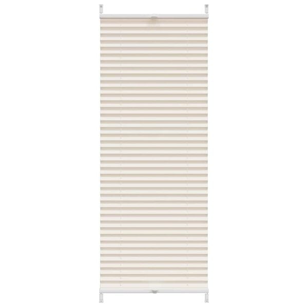 vidaXL Plisse Blind 50x150cm Creme
